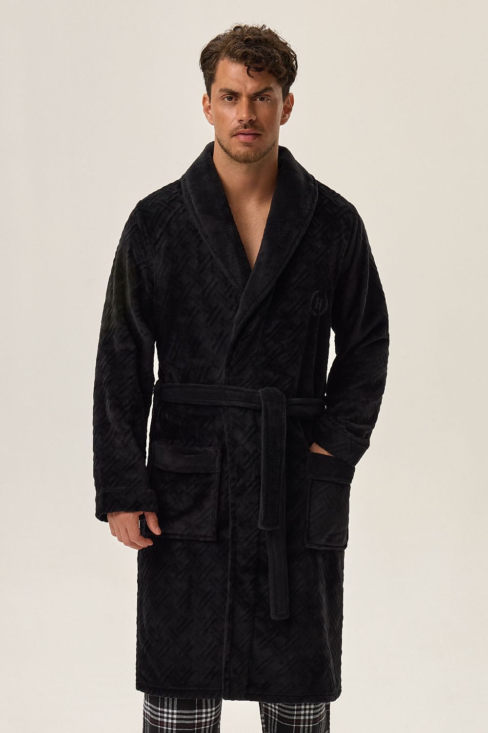 Peignoir homme model 199386 Henderson