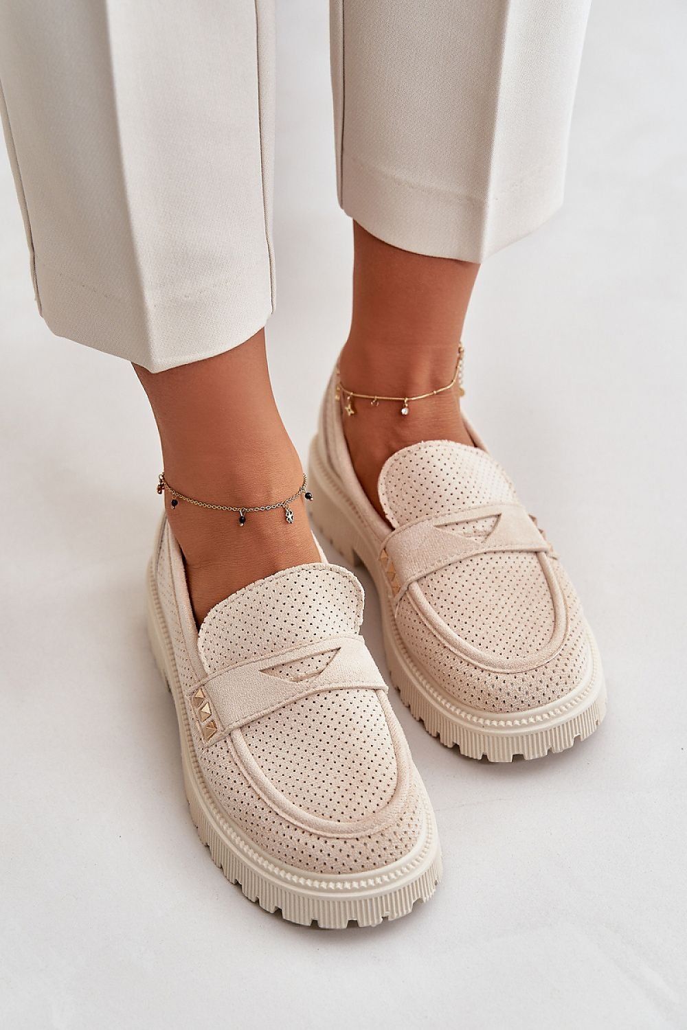 Moccasins model 199586 Step in style