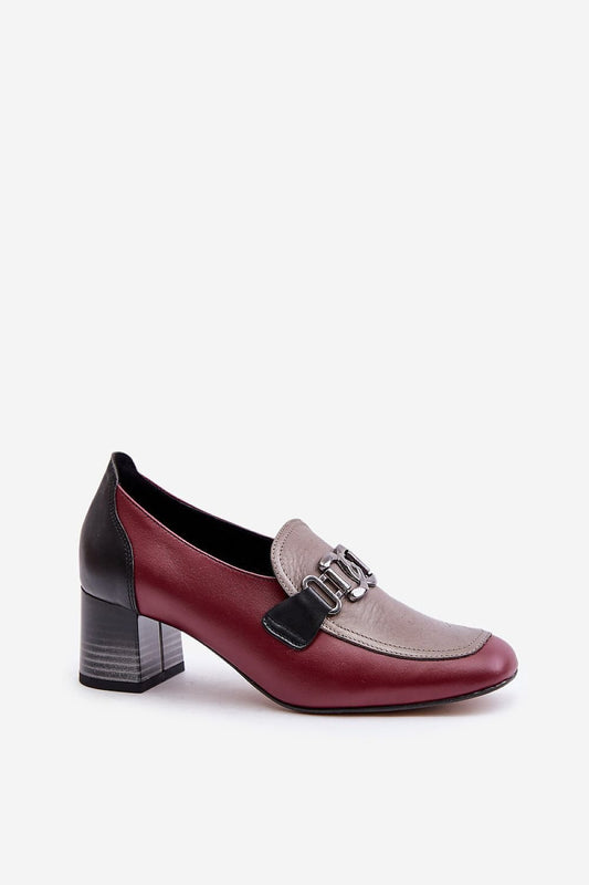 Escarpins talon large model 201039 Step in style