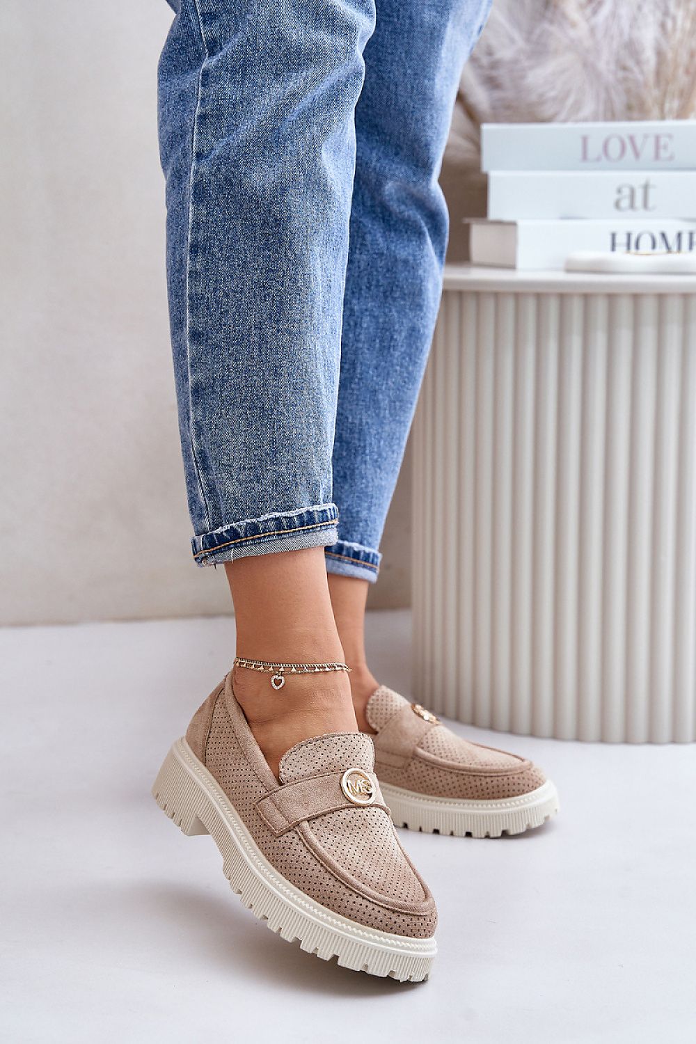 Moccasins model 201326 Step in style