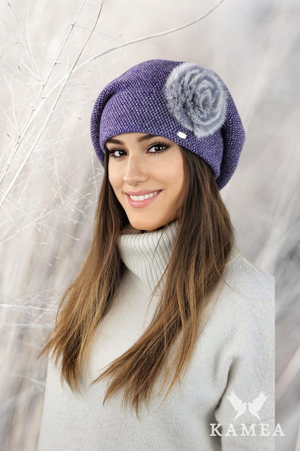 Béret  model 205279 Kamea