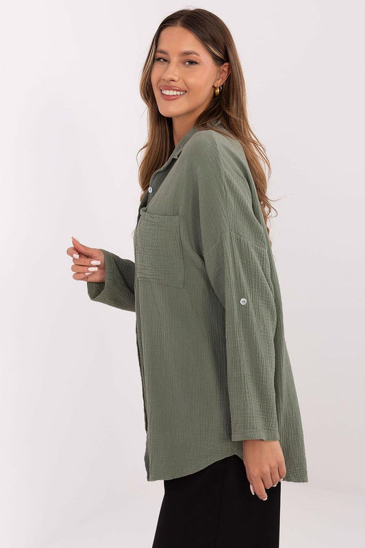  Chemise manche longue model 210009 Italy Moda 