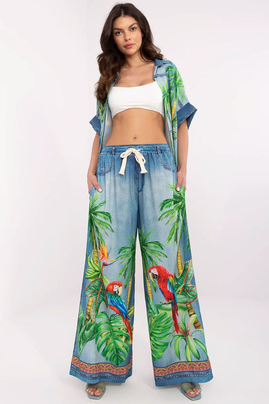  Pantalon femme model 210028 Italy Moda 