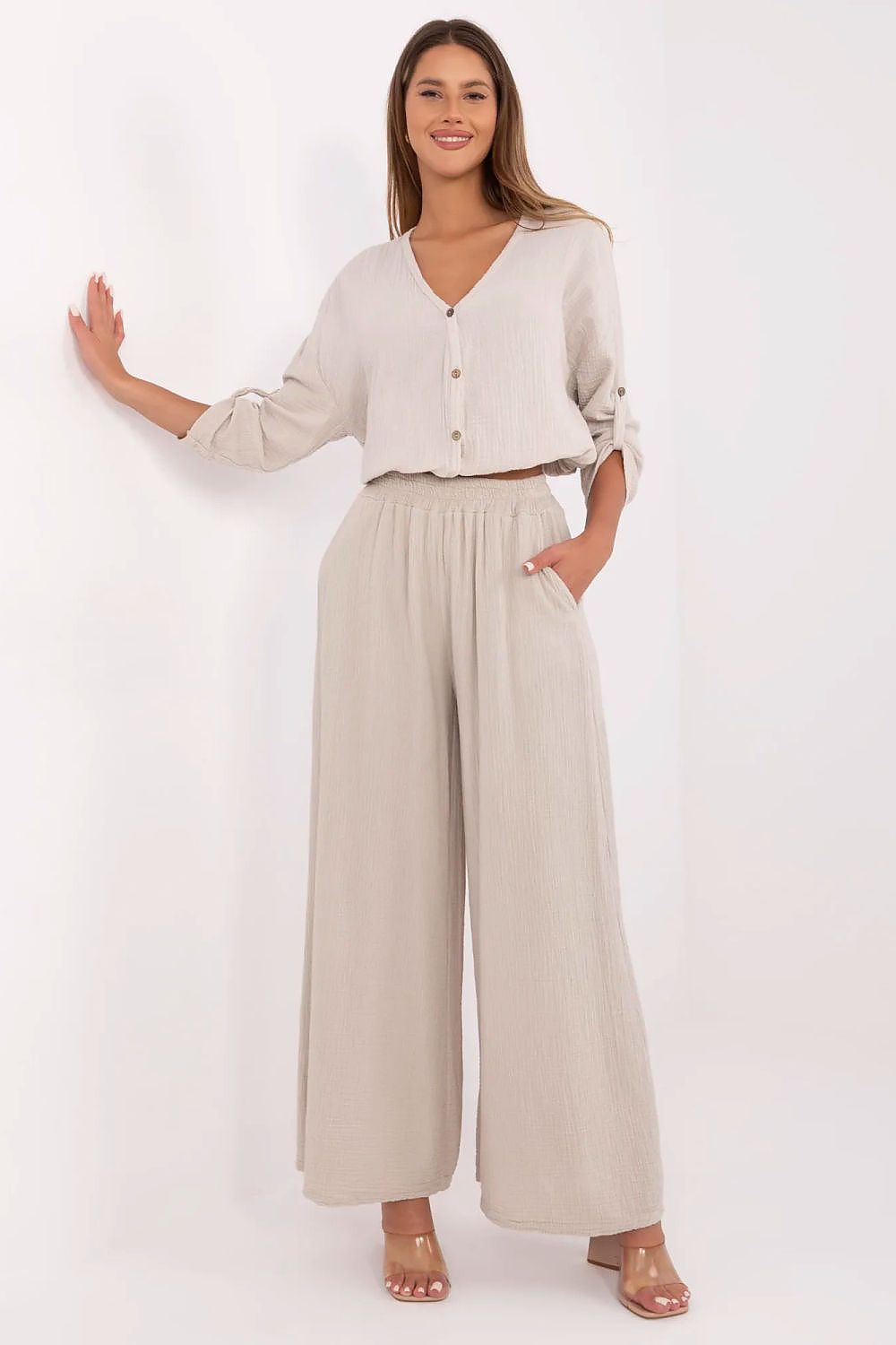  Pantalon femme model 211272 Italy Moda 