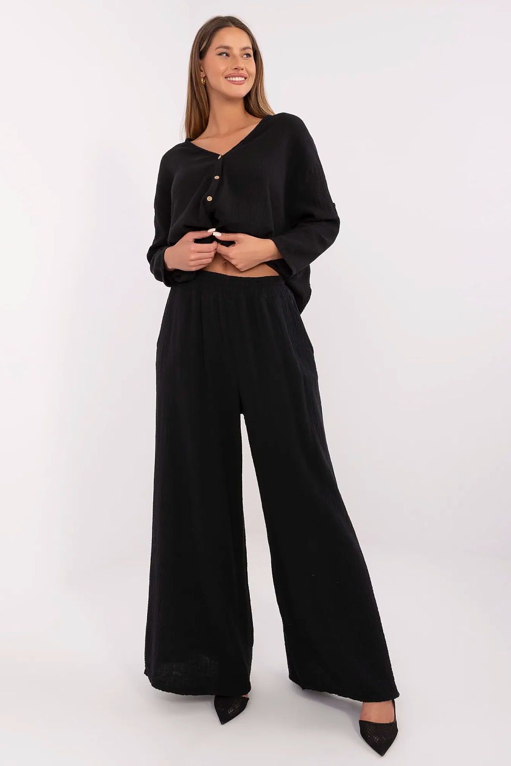  Pantalon femme model 211274 Italy Moda 