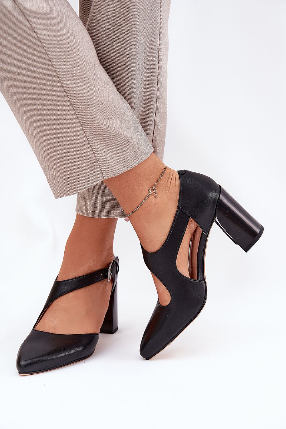  Escarpins talon large model 211614 Step in style 