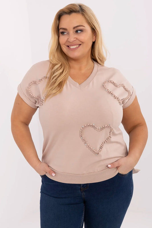  Chemisier grande taille model 211749 Relevance 