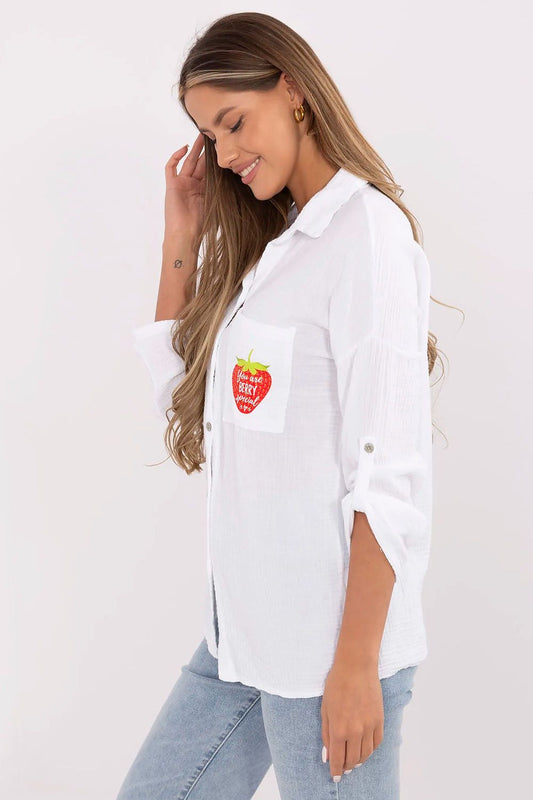  Chemise manche longue model 212062 Italy Moda 
