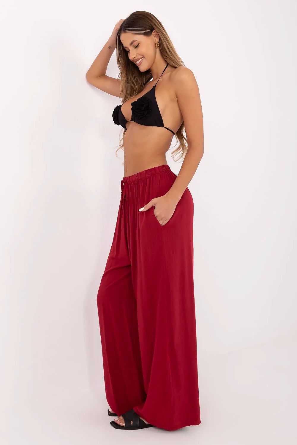  Pantalon femme model 214045 Italy Moda 