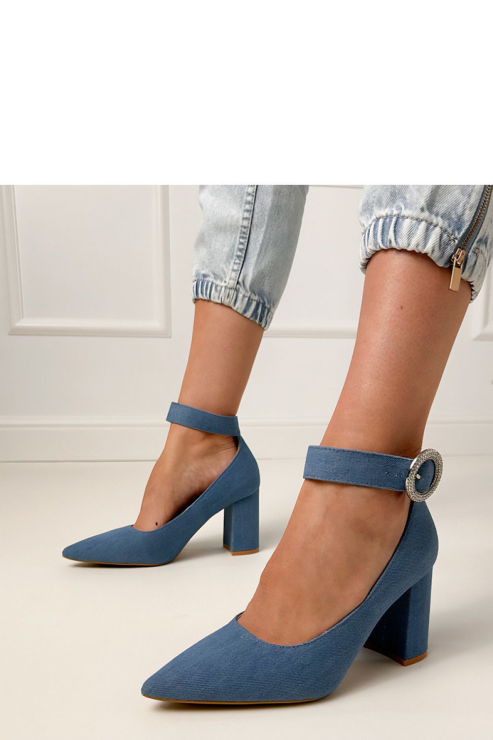  Escarpins talon large model 214584 PRIMO 