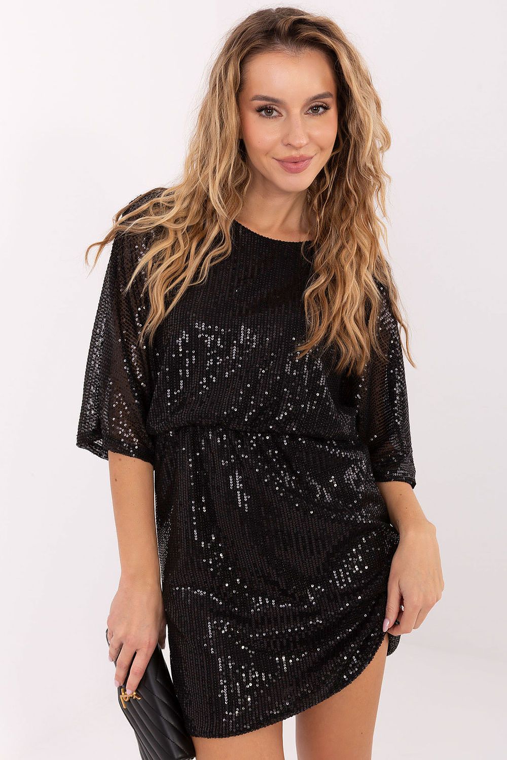  Robe courte model 221072 Italy Moda 