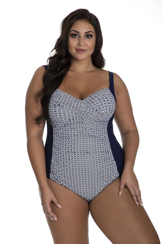 One-piece swimsuit model 167656 Barontex