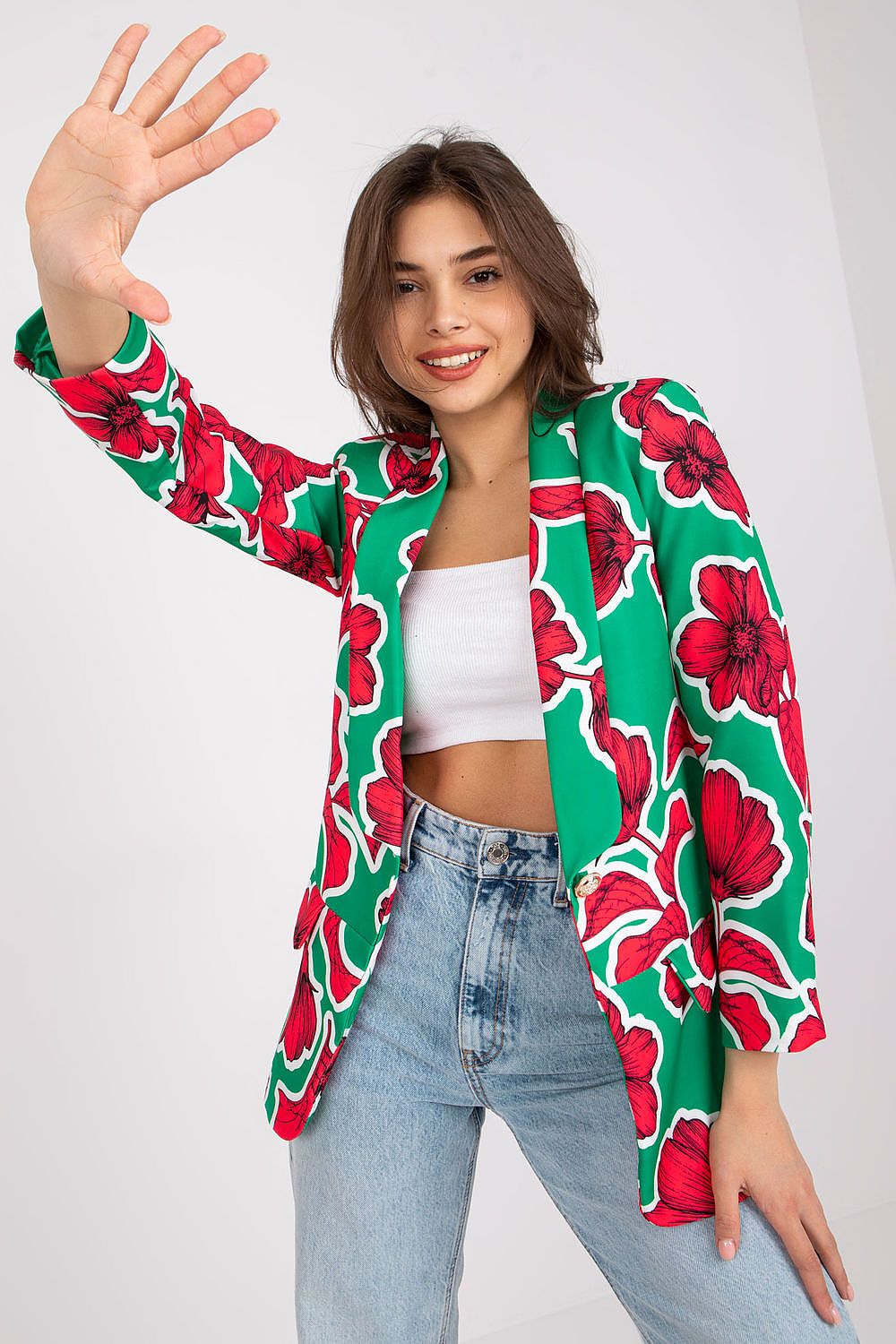Women's blazer model 178515 Italy Moda