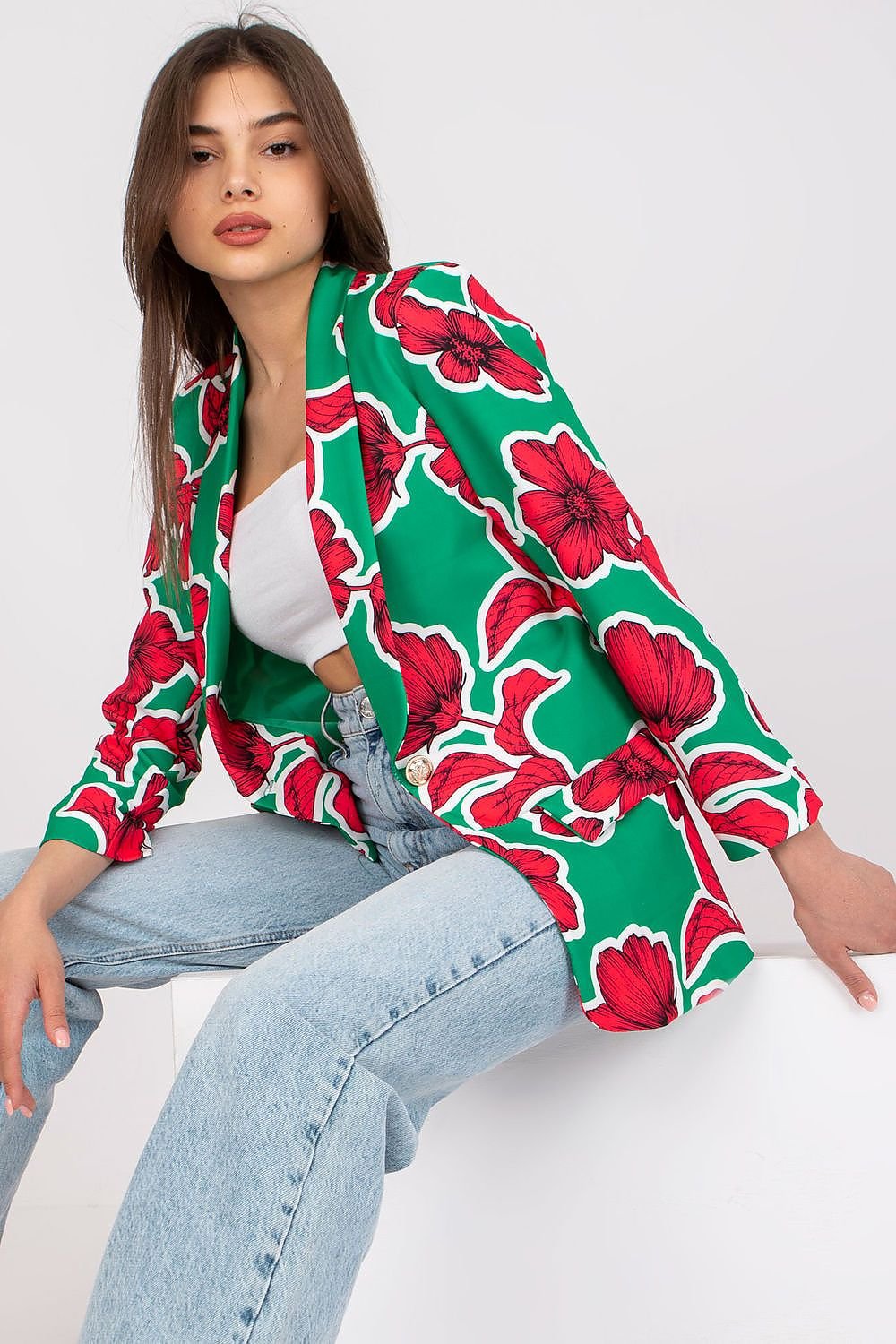 Women's blazer model 178515 Italy Moda