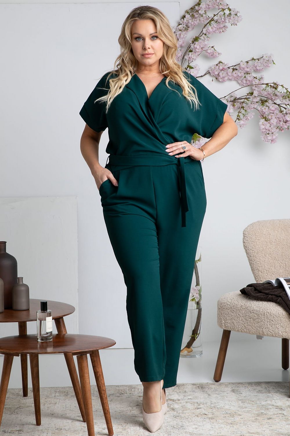 Plus size jumpsuit model 169157 Karko