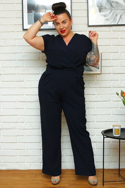 Plus size jumpsuit model 169203 Karko