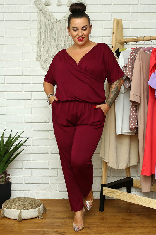 Plus size jumpsuit model 183343 Karko