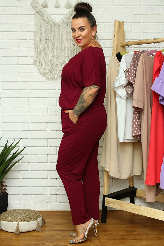 Plus size jumpsuit model 183343 Karko