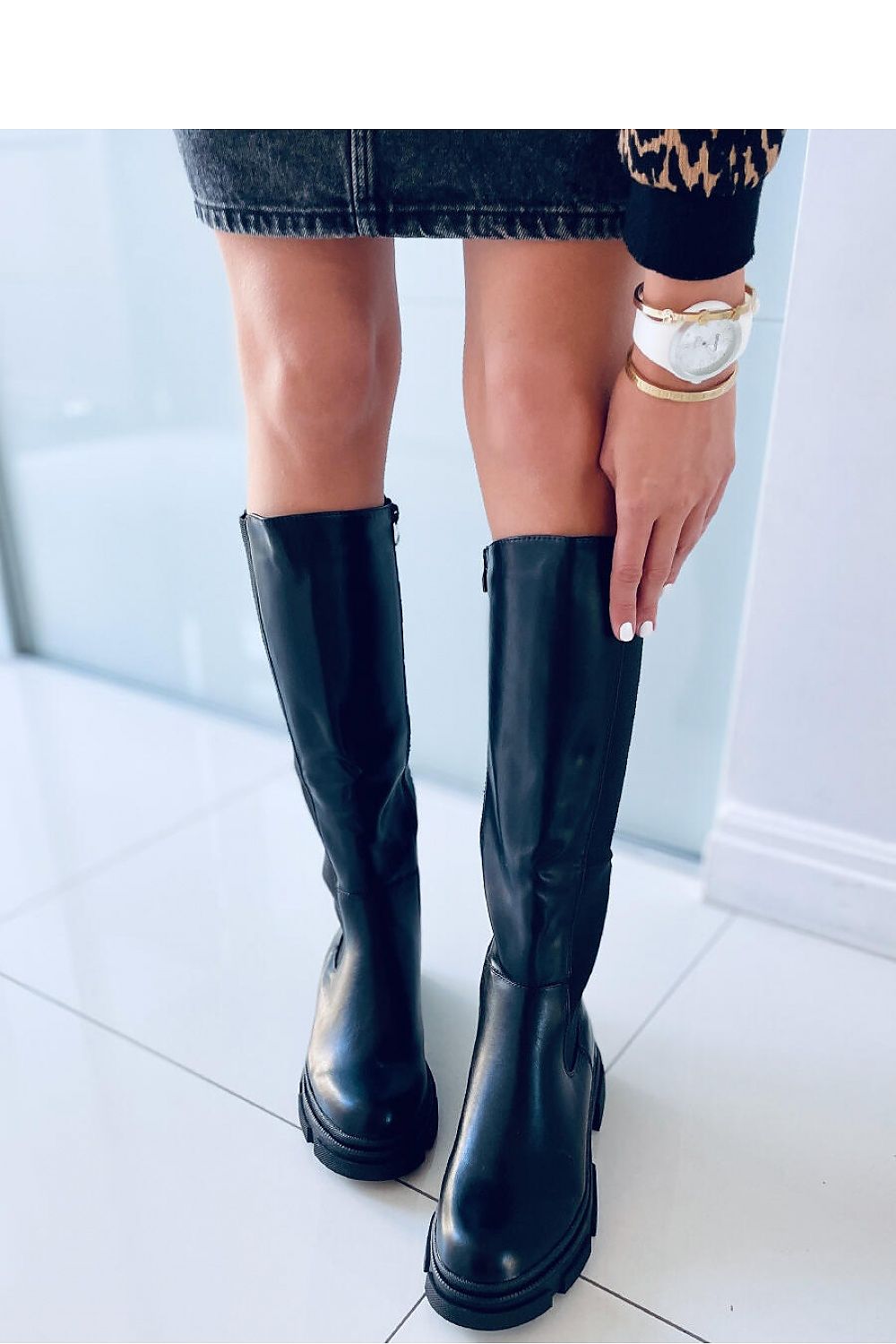Inello model 171090 thigh-high boots