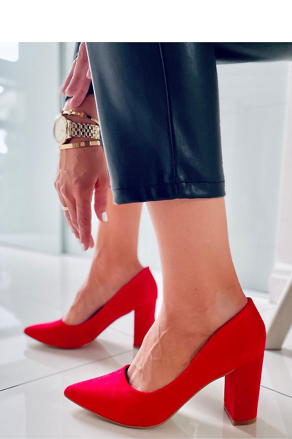 Escarpins talon large model 171509 Inello