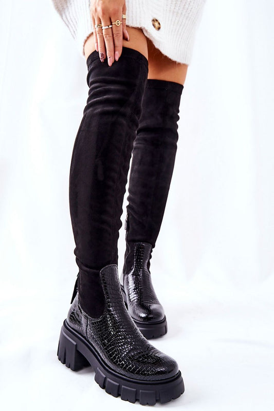 Thigh-high boots model 173444 Step in style