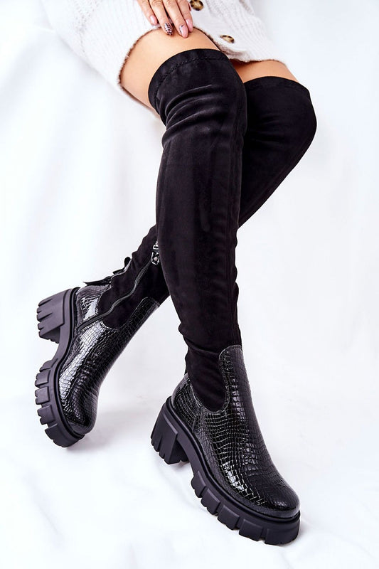 Thigh-high boots model 173444 Step in style