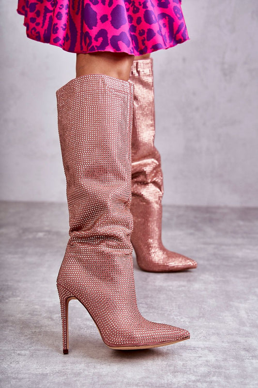Heeled boots model 173601 Step in style