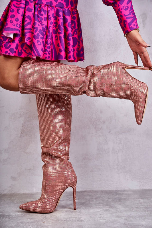 Heeled boots model 173601 Step in style
