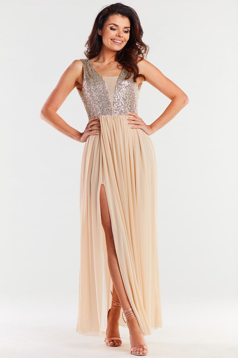 Robe de soirée model 174392 awama