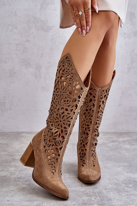 Openwork boots model 175587 Step in style