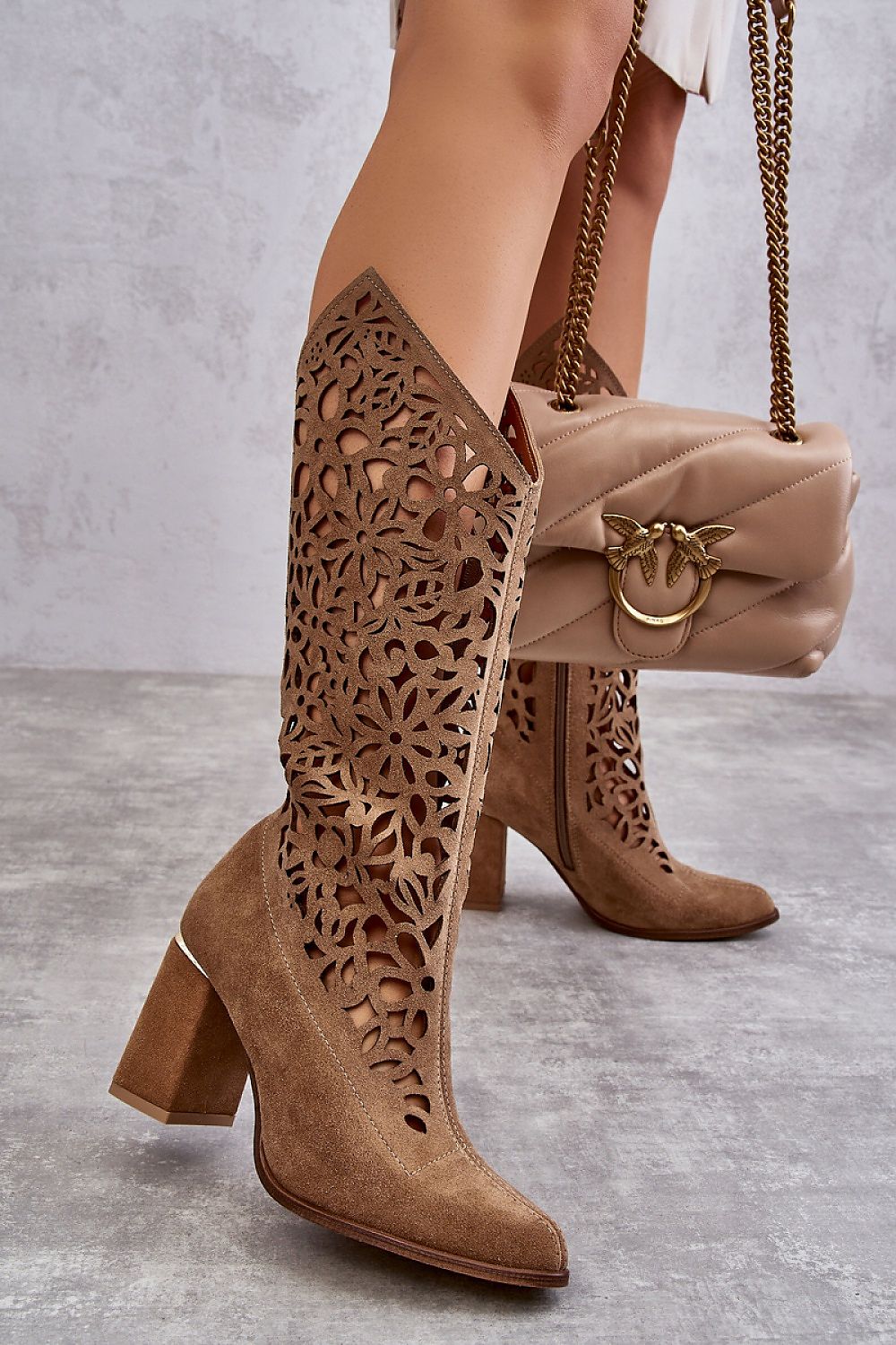 Openwork boots model 175587 Step in style