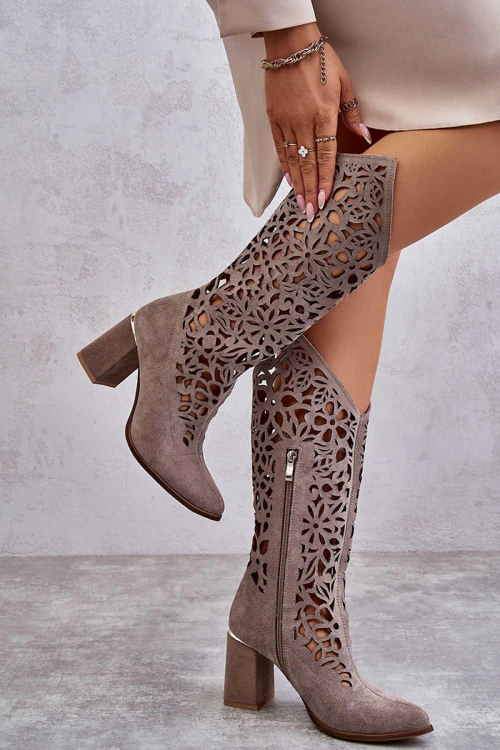 Openwork boots model 175587 Step in style