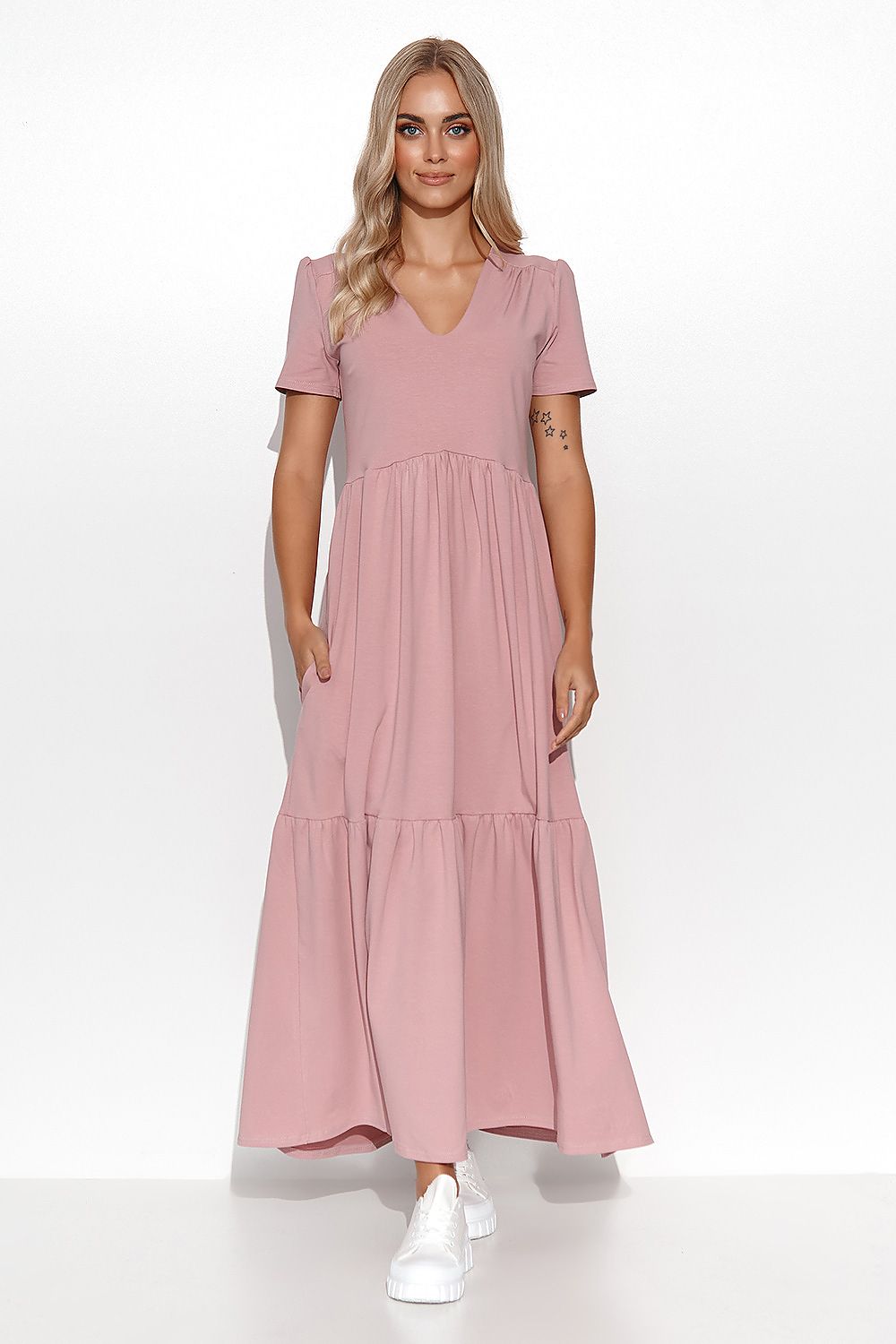 Robe de jour model 179198 Makadamia