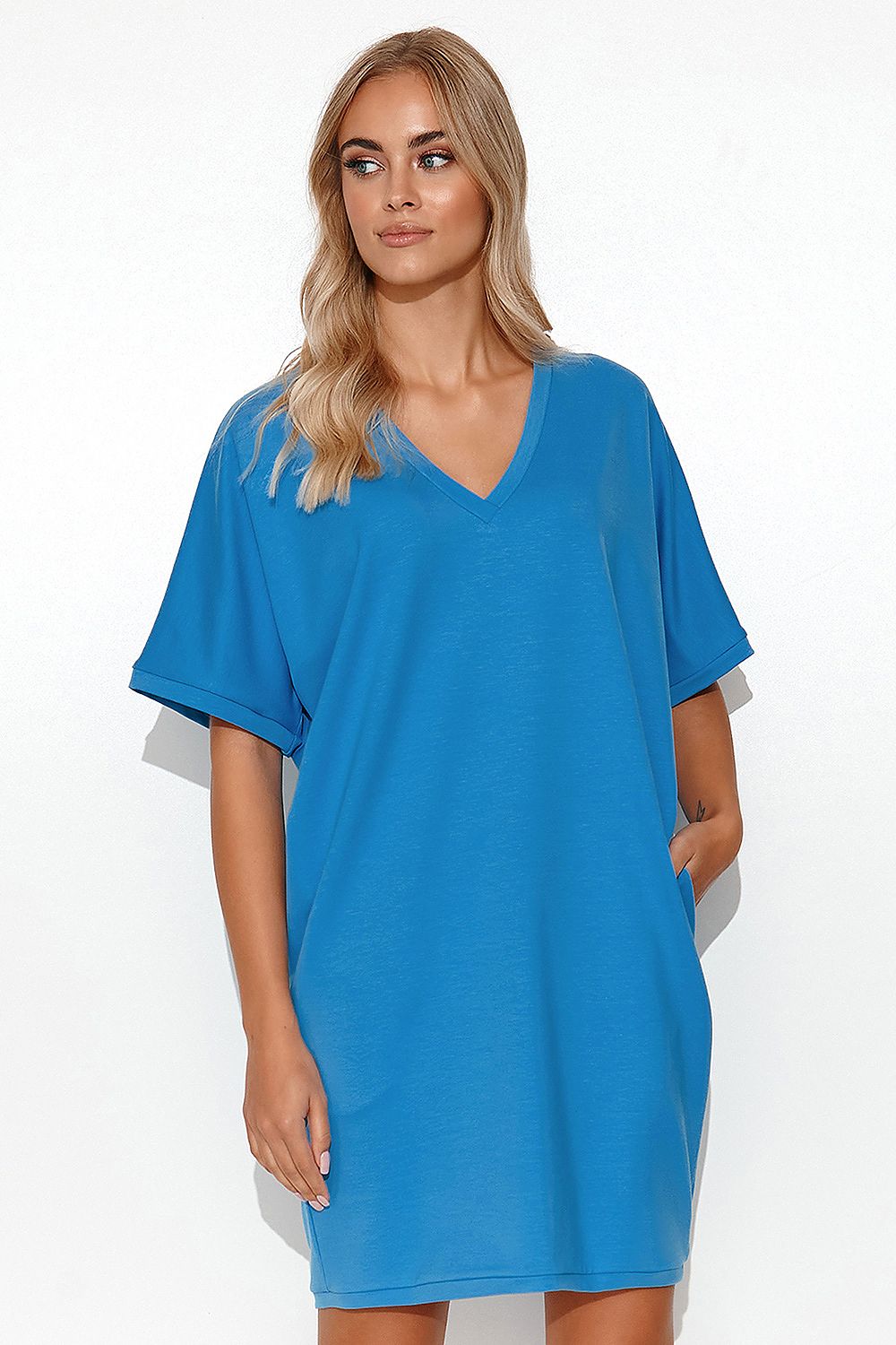 Robe de jour model 175672 Makadamia