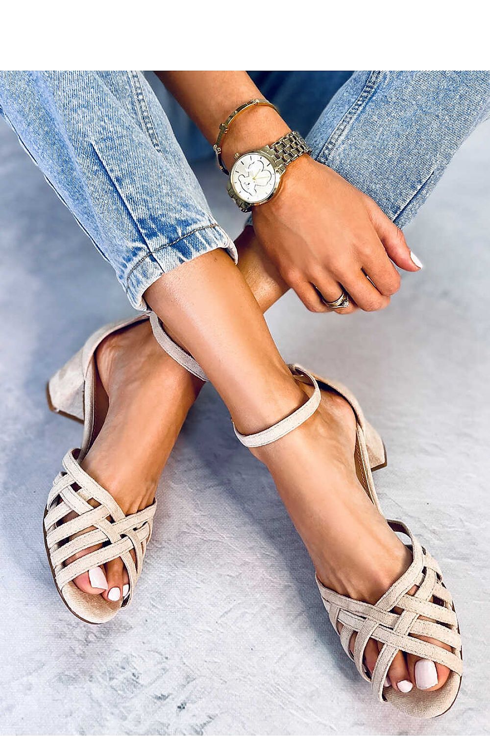 Sandales à talons model 177339 Inello