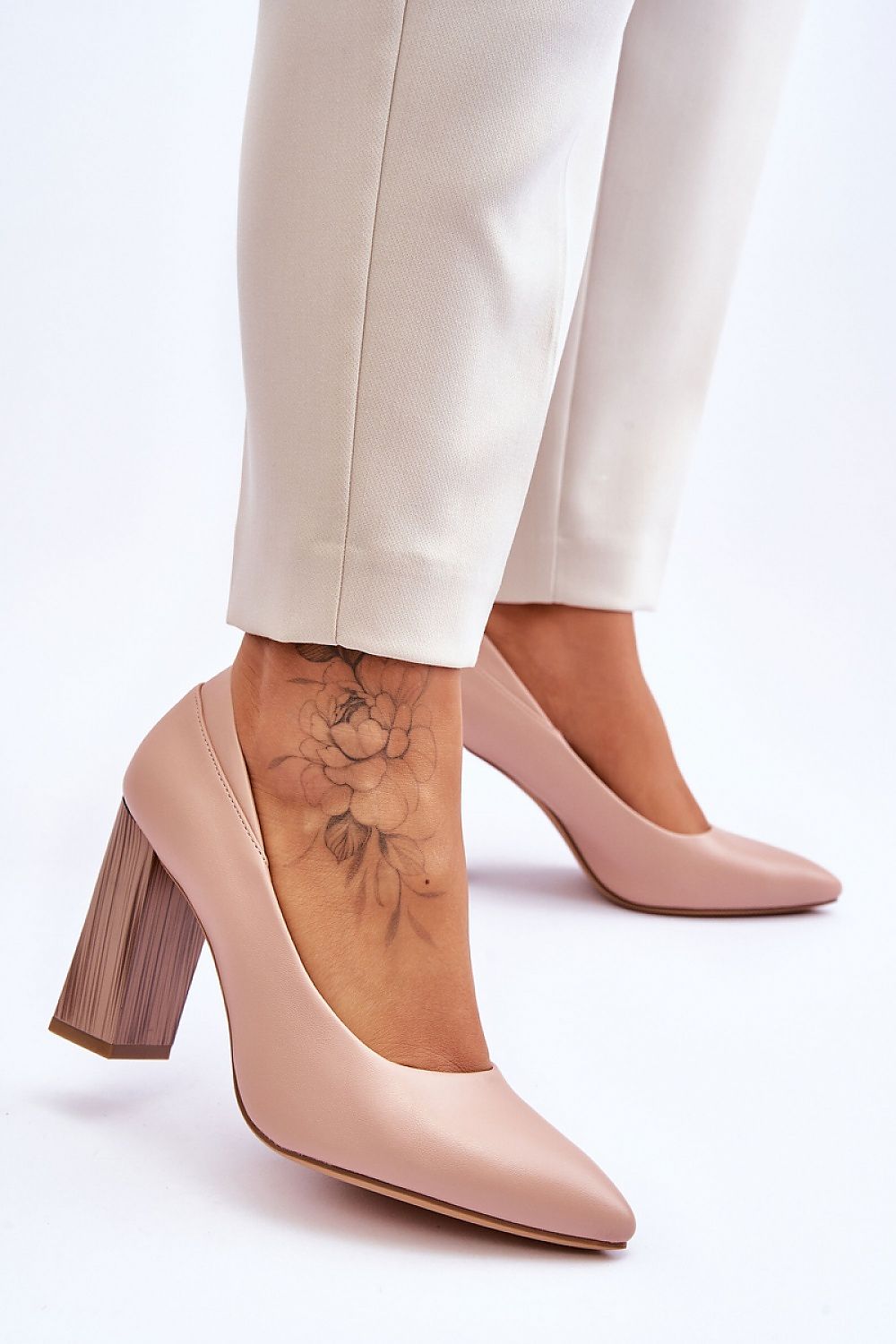 Wide heel pumps model 177705 Step in style
