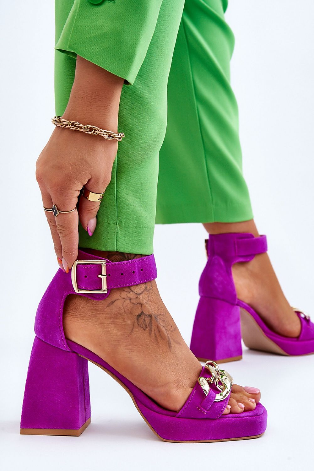 Heeled sandals model 177709 Step in style