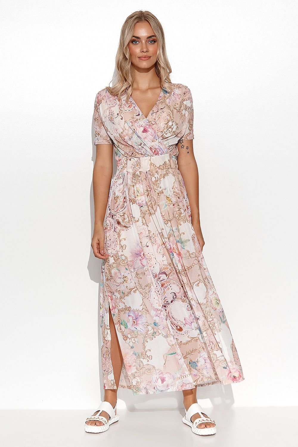 Robe de jour model 177868 Makadamia