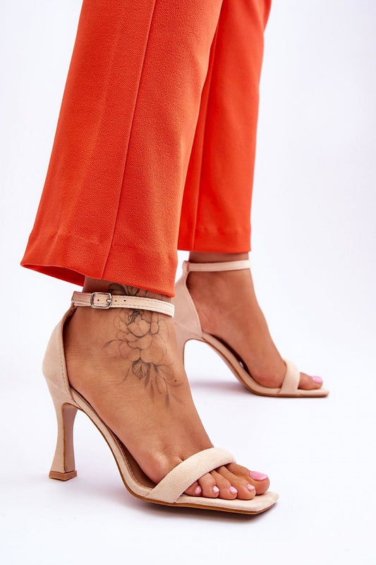 Heeled sandals model 178461 Step in style