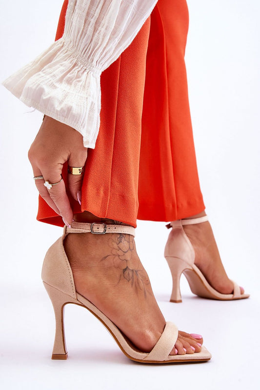 Heeled sandals model 178461 Step in style