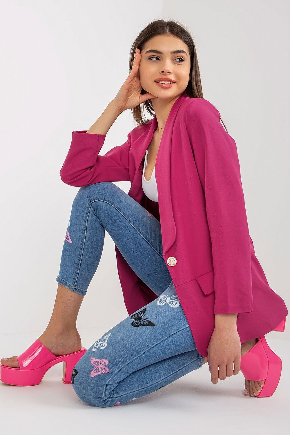 Women's blazer model 178515 Italy Moda