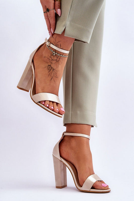 Heeled sandals model 179096 Step in style