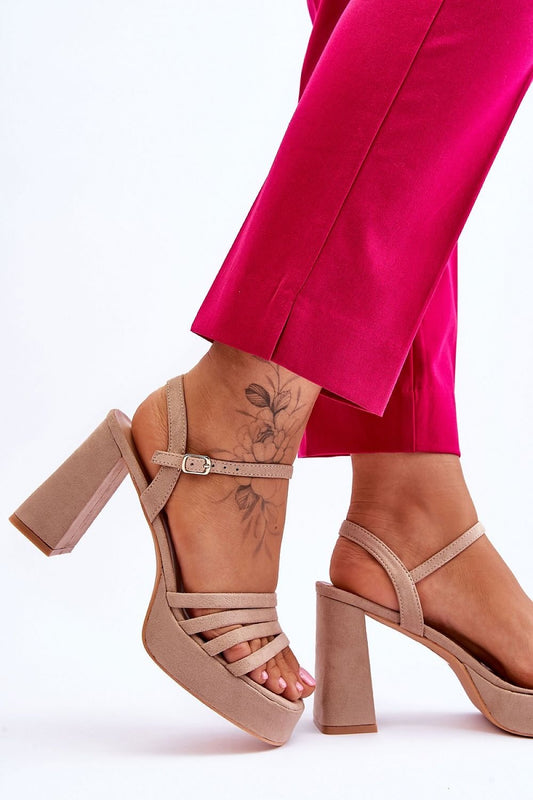Heeled sandals model 179123 Step in style