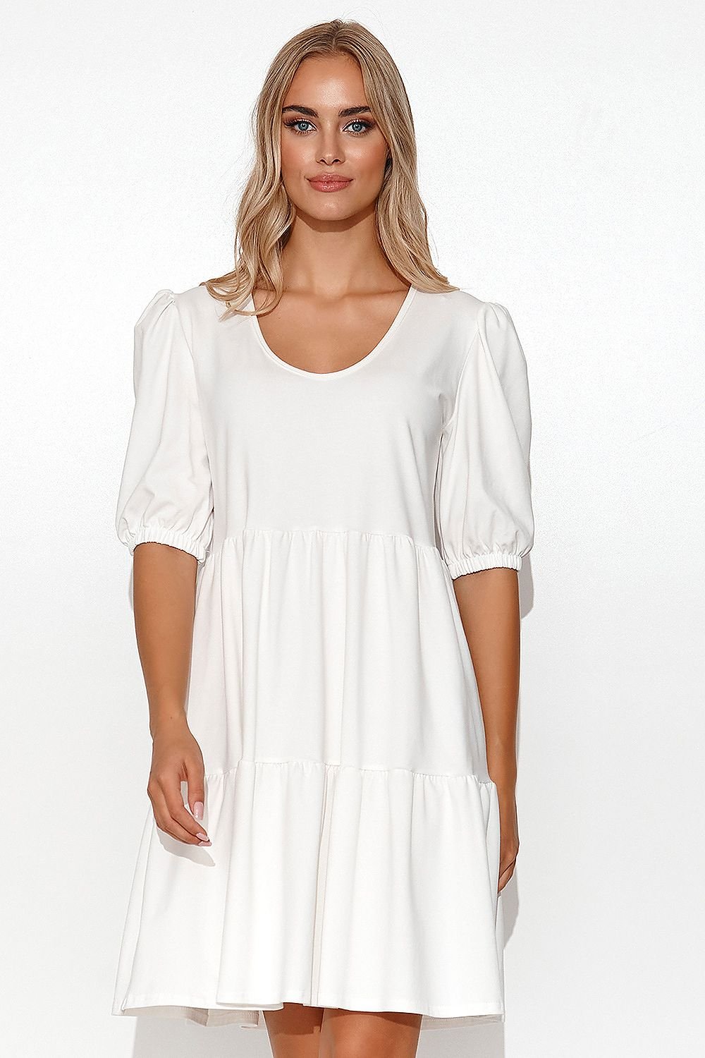 Robe de jour model 179203 Makadamia