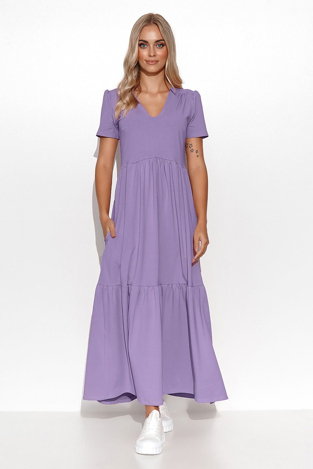 Robe de jour model 179198 Makadamia