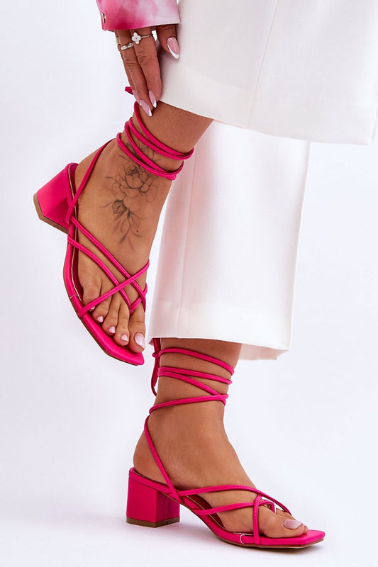 Lace-up sandals model 180122 Step in style