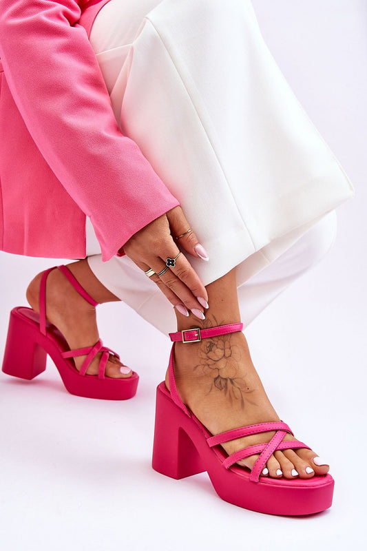Heeled sandals model 180546 Step in style