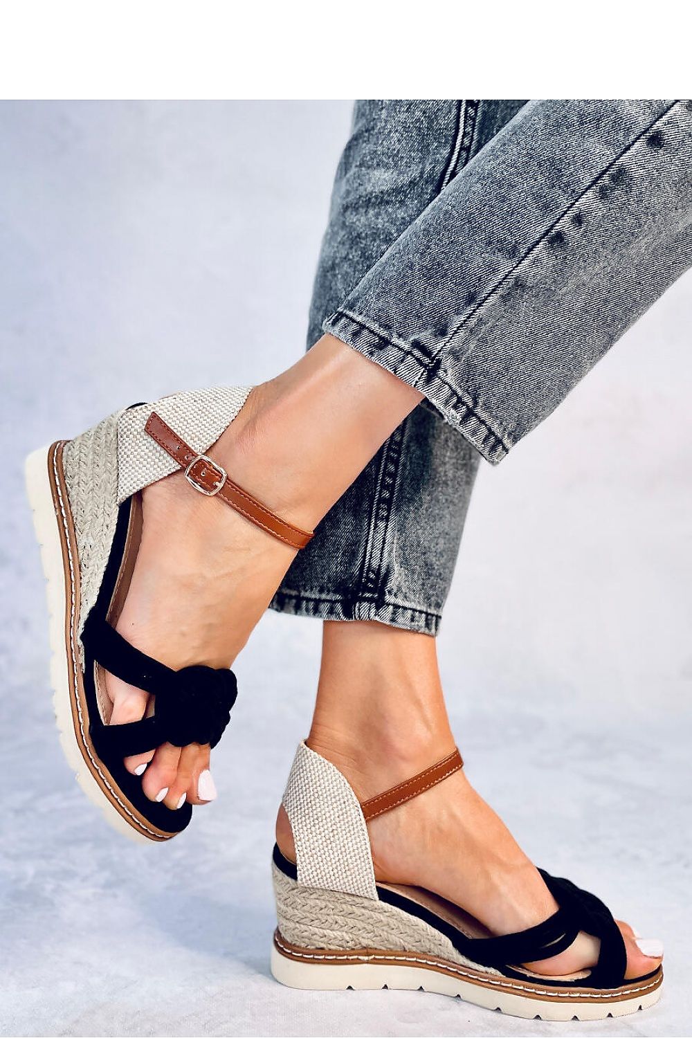 Heeled sandals model 180565 Inello