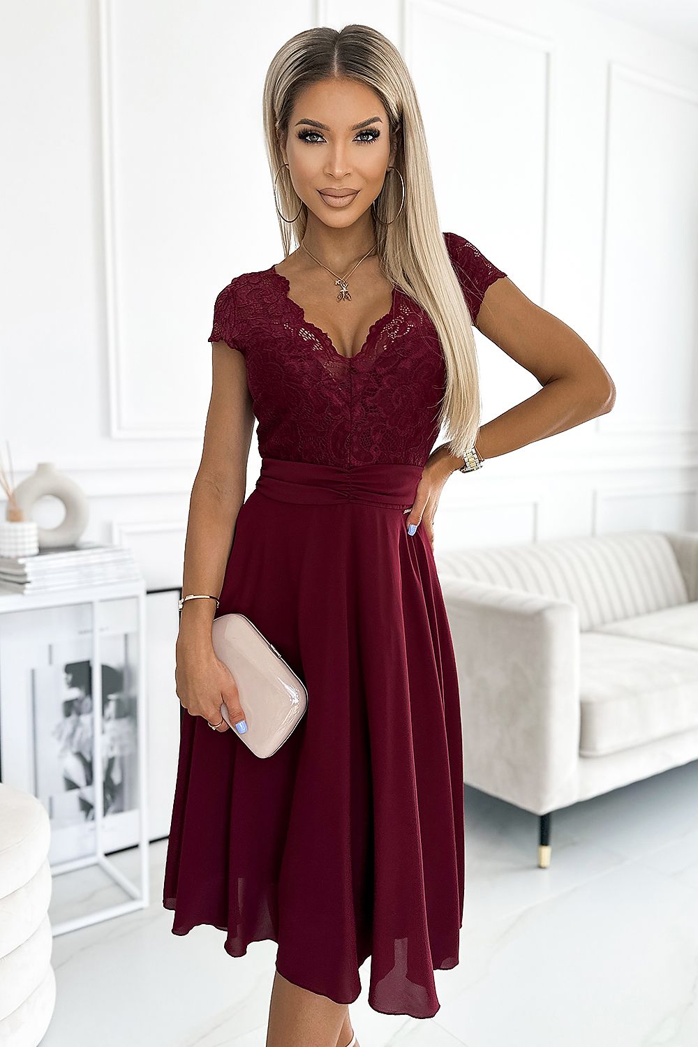 Robe de soirée model 181128 Numoco