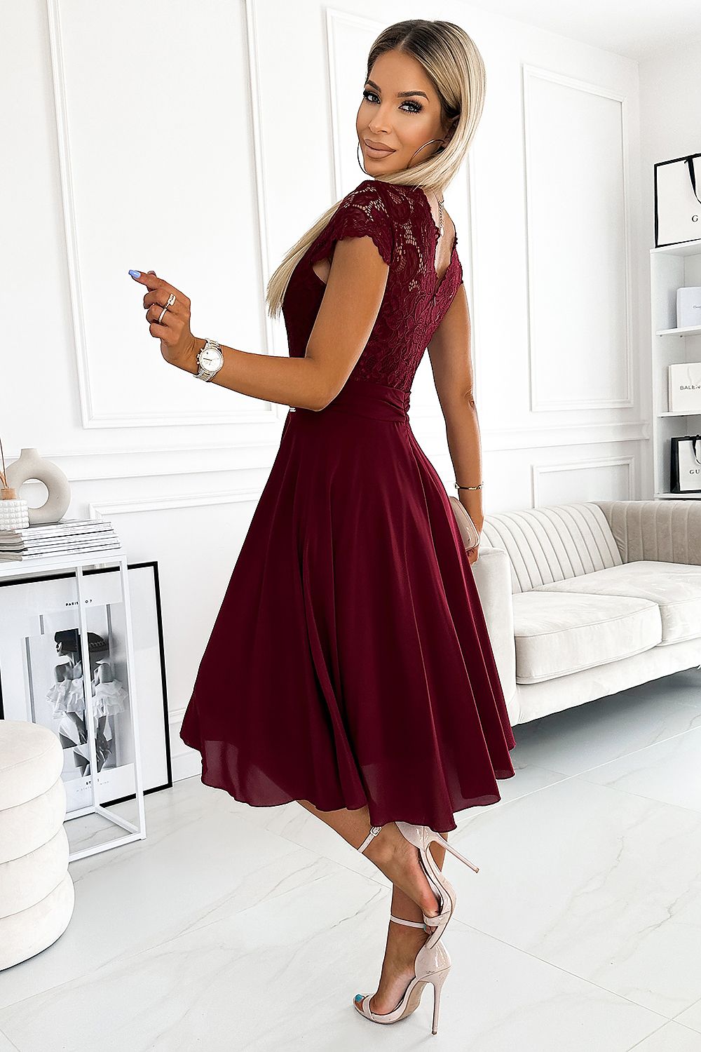 Robe de soirée model 181128 Numoco